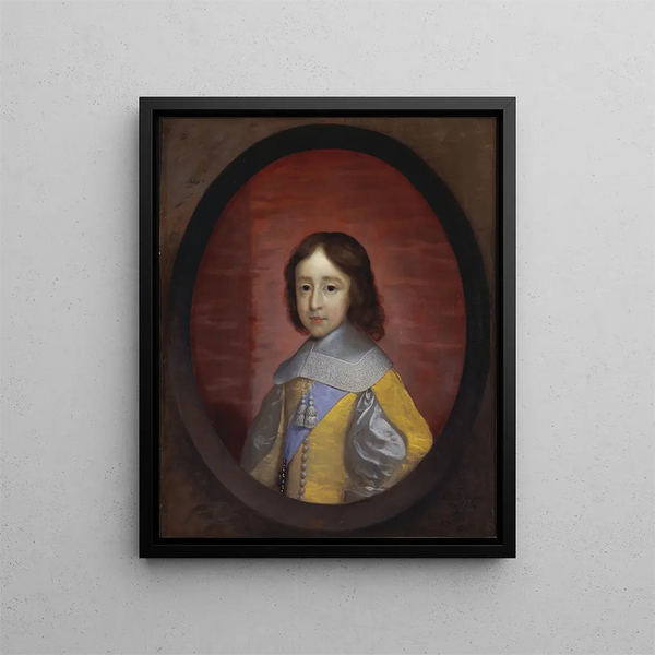Guillaume III, prins af Orange barn - Cornelis Jonson van Ceulen — indrammet kunstværk på væggen