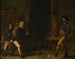 Scène dans une taverne - Cornelis Saftleven — visning af kunstværket