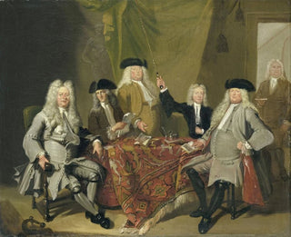 Cornelis Troost - Inspectors of the Collegium Medicum in Amsterdam 1724.webp