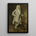 Portrait af Jan Lepeltak, trælast i Amsterdam, regent for Aalmoezeniersweeshuis - Cornelis Troost — indrammet kunstværk på væggen