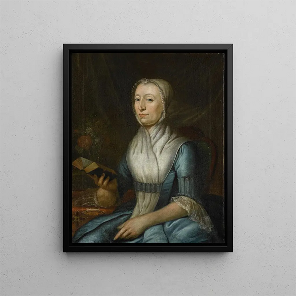 Cornelis Van Cuylenburgh II - Portrait of Eva Goudriaande Veer.webp
