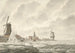 Vue af isens brud på og mod gelænderen bag Runmolen i Gorinchem den 20. februar 1799 - Cornelis de Jonker — visning af kunstværket