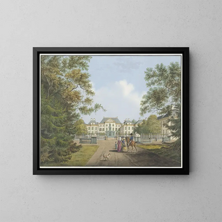 Cornelis de Kruyff - Gezicht op paleis Het Loo.webp