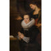 Reproduktion af maleriet Barbara Kegeleers et Sainte Barbe - Cornelis de Vos