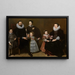 Portrait af en familie - Cornelis de Vos — indrammet kunstværk på væggen