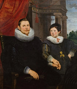 Cornelis de Vos - Portrait of a Father with his Son.webp