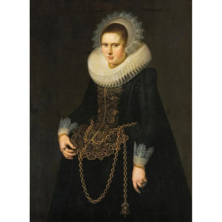 Cornelis van der Voort - Portrait of a 22YearOld Woman.webp
