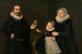 Portrait af en familie - Cornelis van der Voort — visning af kunstværket