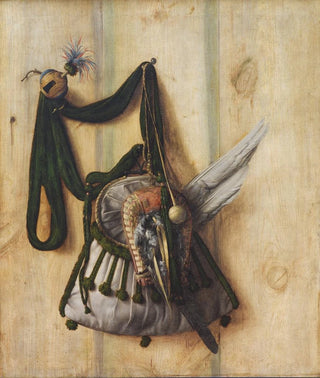 Cornelius Norbertus Gijsbrechts - Trompe Loeil With Falconers Bag And Other Equipment For Falconry.webp