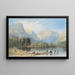 Lac Thirlmere, Cumbria - Cornelius Pearson — indrammet kunstværk på væggen