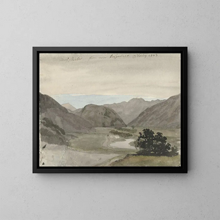 Cornelius Varley - View of Moel Siabod from Beddgelert North Wales.webp