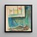 det mandlige legeme på obduktionsbordet - Edvard Munch — vægpræsentation af kunstværket