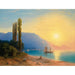Reproduktion af maleriet Solnedgang over Yalta - Ivan Konstantinovich Aivazovsky