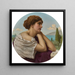 Hjerte på sine læber og sjæl i sine øjne - John William Godward — vægpræsentation af kunstværket