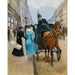 Reproduktion af maleriet Courses Rue De La Paix - Jean Béraud