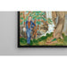 Reproduktion af maleriet Courtiser - Nils Dardel