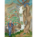 Reproduktion af maleriet Courtiser - Nils Dardel
