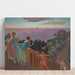 Reproduktion af maleriet Crepuscule Aux Hortensias - Maurice Denis