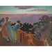 Reproduktion af maleriet Crepuscule Aux Hortensias - Maurice Denis