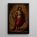 Reproduktion af maleriet Portrait af Kristus - Cristóbal de Villalpando
