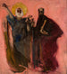 Croquis af apostlene Peter og Paulus - Konrad Krzyanowski — visning af kunstværket