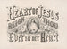 Hjerte af Jesus, der altid regerer i mit hjerte - Currier & Ives — visning af kunstværket