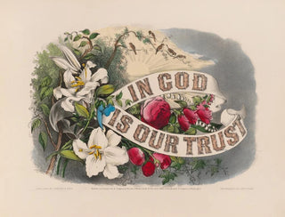 En Dieu nous avons confiance - Currier & Ives — visning af kunstværket