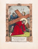 Jesus falder for første gang - Currier & Ives — visning af kunstværket