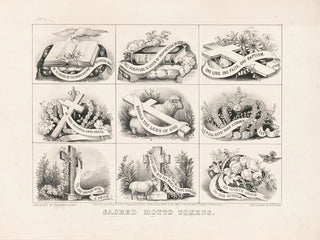 Jetons de devise sacrée - Currier & Ives — visning af kunstværket