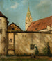 Cour du château de Pappenheim - Curt Agthe — visning af kunstværket