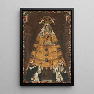 Cusco School - Our Lady of the Rosary with Saint Dominic and Saint Rose.webp