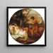 Cymon og Iphigenie - Angelica Kauffmann — indrammet kunstværk på væggen