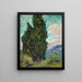 Reproduktion af maleriet Cypres - Vincent van Gogh