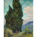 Reproduktion af maleriet Cypres - Vincent van Gogh