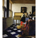 Reproduktion af maleriet Damoiselle au virginal med en gentleman (Musiklektion) - Johannes Vermeer