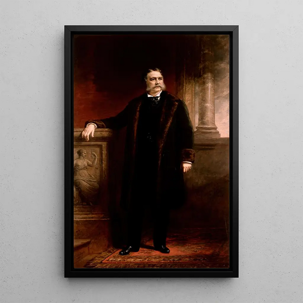Reproduktion af maleriet Chester Alan Arthur - Daniel Huntington