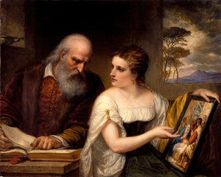 Daniel Huntington - Philosophy and Christian Art.webp