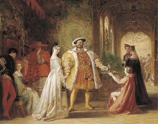 Daniel Maclise - Henry VIIIs first interview with Anne Boleyn.webp