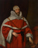 Portrait af chefdommer Sir Henry Hobart 1560-1625 1. Bt - Daniel Mytens — visning af kunstværket