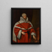 Portrait af chefdommer Sir Henry Hobart 1560-1625 1. Bt - Daniel Mytens — indrammet kunstværk på væggen