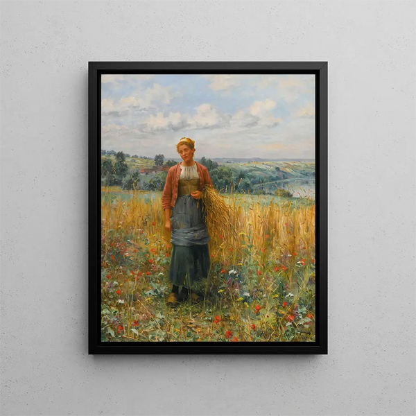 Jeannine Gleaning - Daniel Ridgway Knight — indrammet kunstværk på væggen