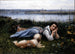Rêverie - Daniel Ridgway Knight — visning af kunstværket