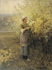 Forår - Daniel Ridgway Knight — visning af kunstværket
