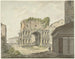 L'arc de Janus quadrifons og en del af S Giorgio in Velabro i Rom - Daniël Dupré | Reproduction — visning af kunstværket