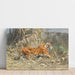 Reproduktion af maleriet i junglen (Tiger) - Wilhelm Kuhnert