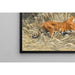 Reproduktion af maleriet i junglen (Tiger) - Wilhelm Kuhnert