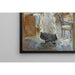 Reproduktion af maleriet i spisestuen af Berthe Morisot