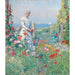 Reproduktion af maleriet I haven (Celia Thaxter i sin have) - Childe Hassam