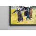 Reproduktion af maleriet Danse Bretonne des Filles à Pont Aven af Paul Gauguin
