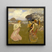 Danse de printemps - Arthur F Mathews — indrammet kunstværk på væggen